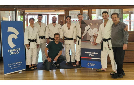 Passage de grade de 5e dan de Judo Jujitsu (Godan)