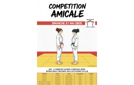 Compétition amicale du club le 31/05